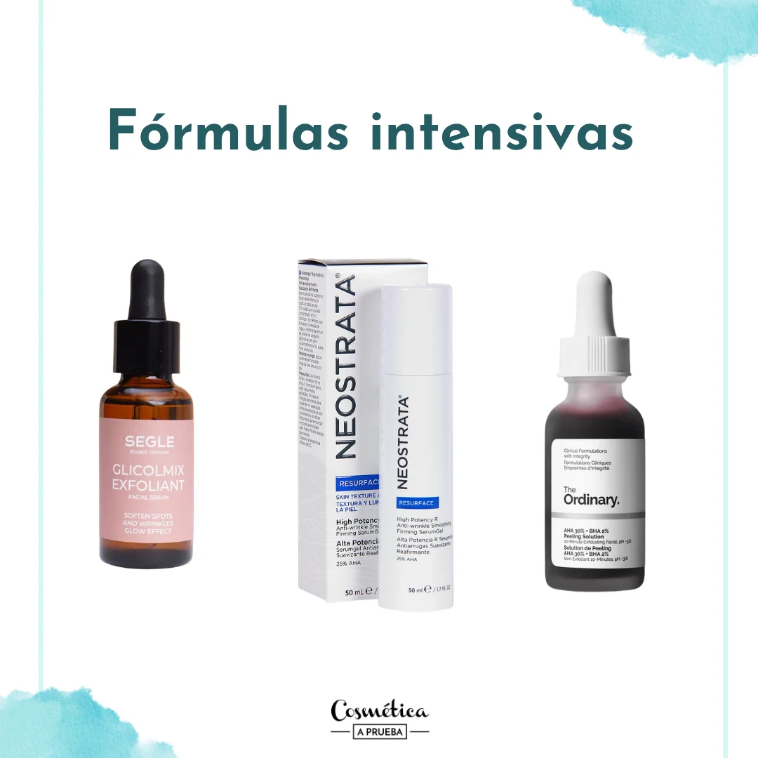formulas intensivas glicólico