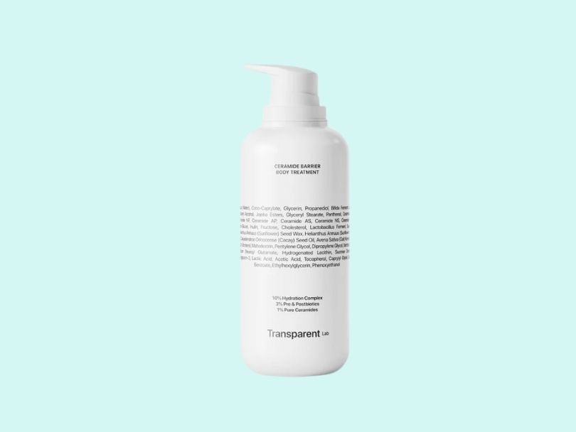 ceramide barrier crema corporal transparent lab
