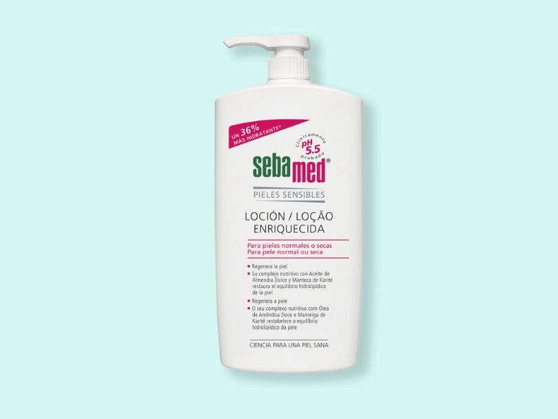 locion enriquecida sebamed